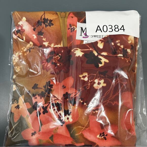 Maggie Sweet June Wildflower Dress Vintage 1X - Picture 11 of 11